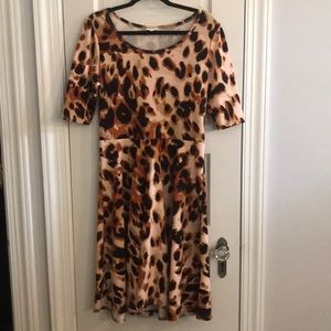 Leopard LuLaRoe Nicole XL